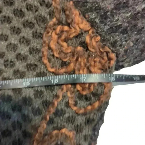 Nicole SABBATTINI lagenlook mixed media delicately soft sweater coat size large - Picture 4 of 10